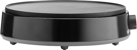 Aparat de făcut clătite Vivax Pm-1200 Tb 1200 W Încălzire rapidă Termostat Diametru 30 cm Negru