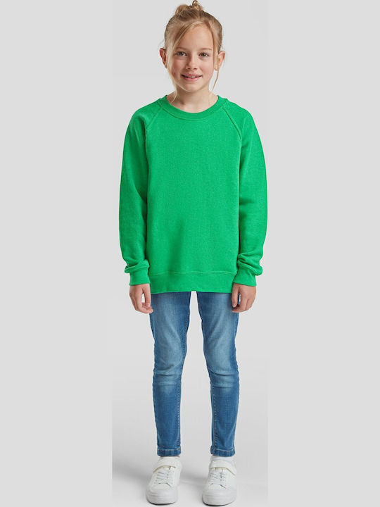 Kids Sweatshirt Bottle Green