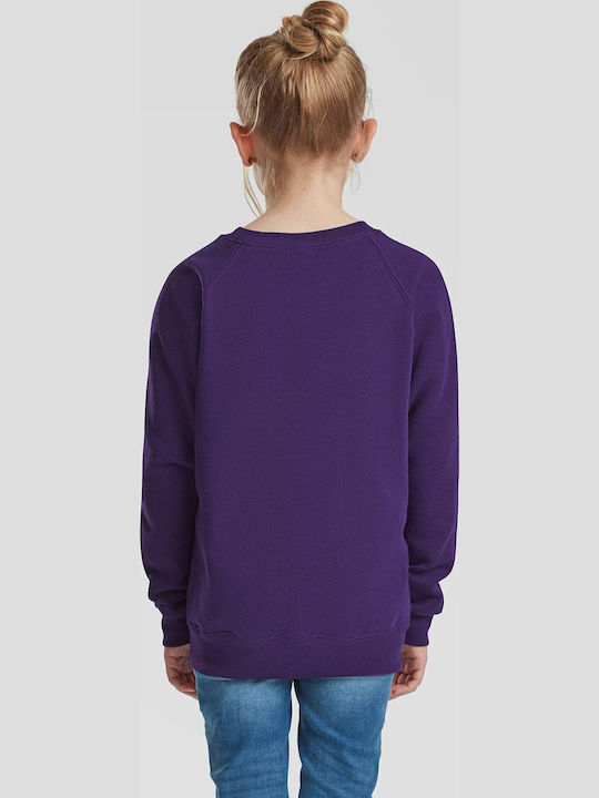Fleece Παιδικό Φούτερ Purple