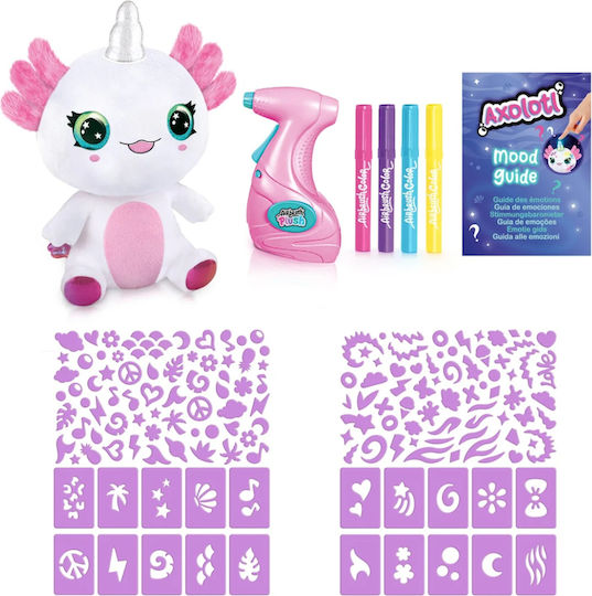 Canal Toys Airbrush Plush Axolotlcorn Light Up Ctair049