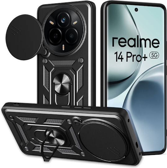 Θήκη Realme 14 Pro+ 5g Camshield Slide Μαύρη