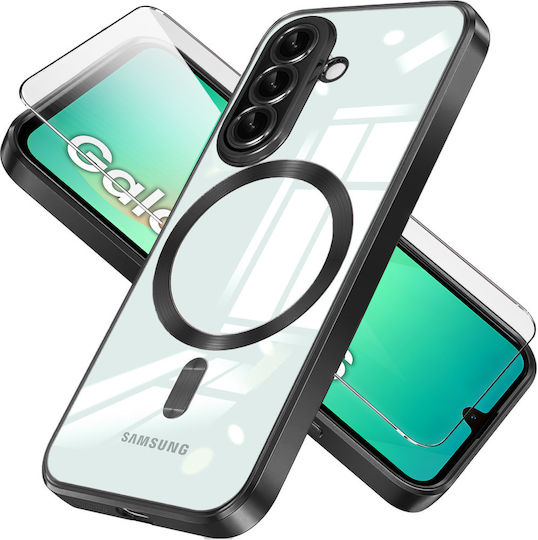 Samsung Galaxy A26 Electro Magsafe Case Black + Screen Glass