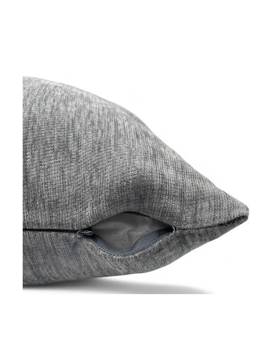 To megalo pazari Sofa Cushion Gray 40x40cm