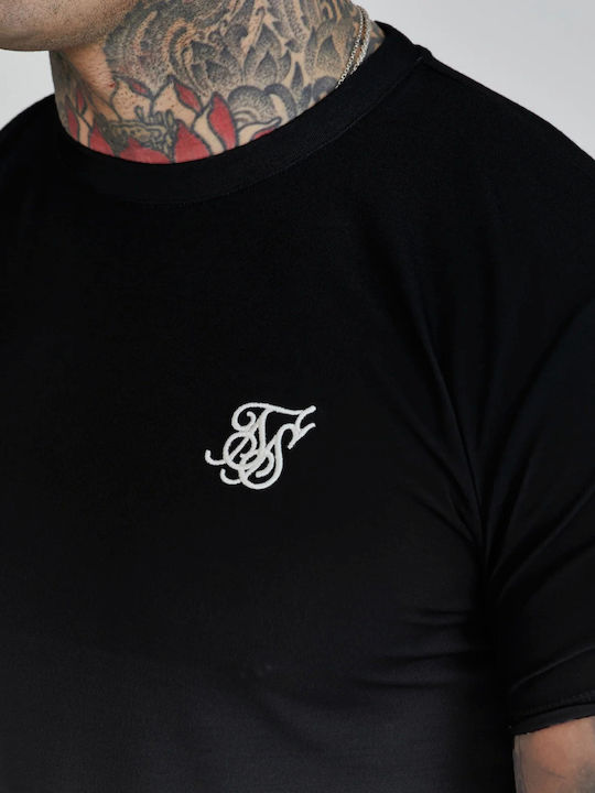 Siksilk Fade T-shirt Black White Ss-26825