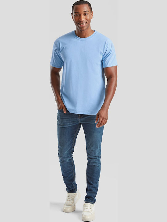 Men's T-shirt Valueweight New Sky Blue Size 2xl