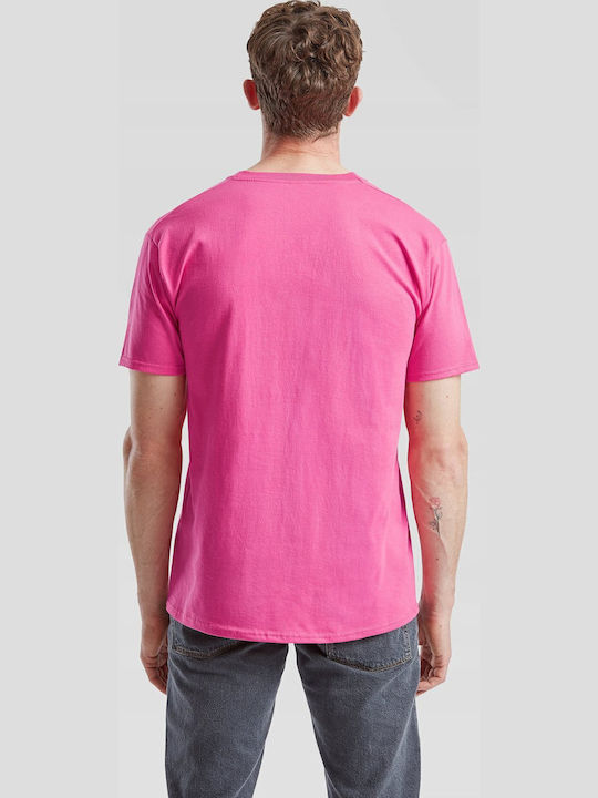 Herren Valueweight T-Shirt Fuchsia Größe 2XL