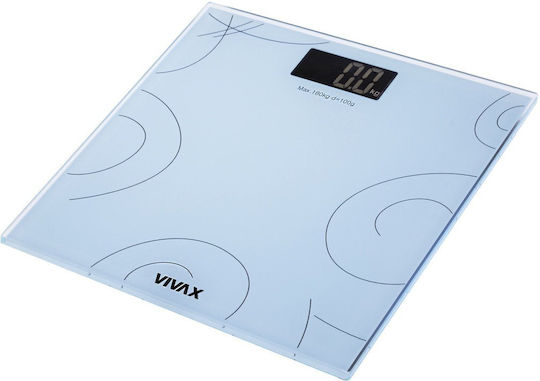 Vivax Pharmaceuticals Digital Badezimmerwaage in Blau Farbe