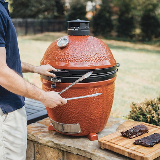 Kamado Joe Classic Joe Ceramics Charcoal Grill Kamado with Lid
