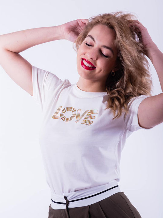 Γυναικείο T-shirt Λευκό