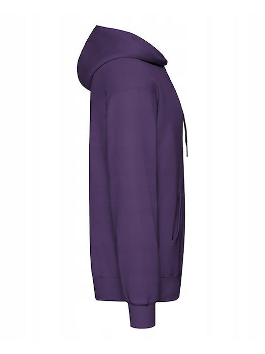 Men's Hooded Sweatshirt New Purple