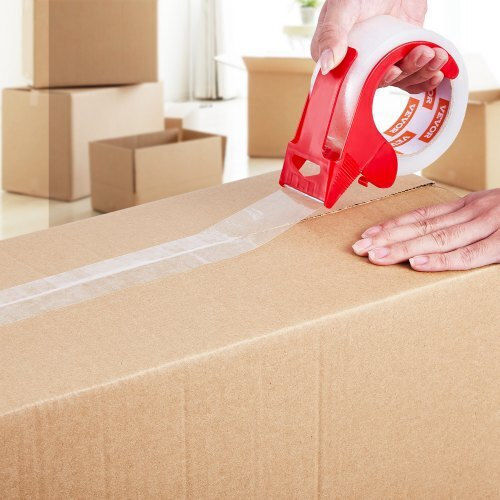 Vevor Packaging Tape 6 Rolls 65 Yards Transparent Dispenser 2.7 Mil 3ycxfxjdtm6g2l8sqv0