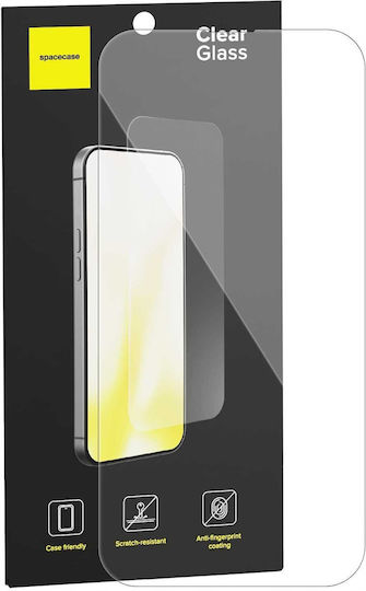 Spacecase 2.5D 0.3mm Tempered Glass (iPhone 16e / 14 / 13 / 13 ProXiaomi 14 ProRealme 14 Pro)
