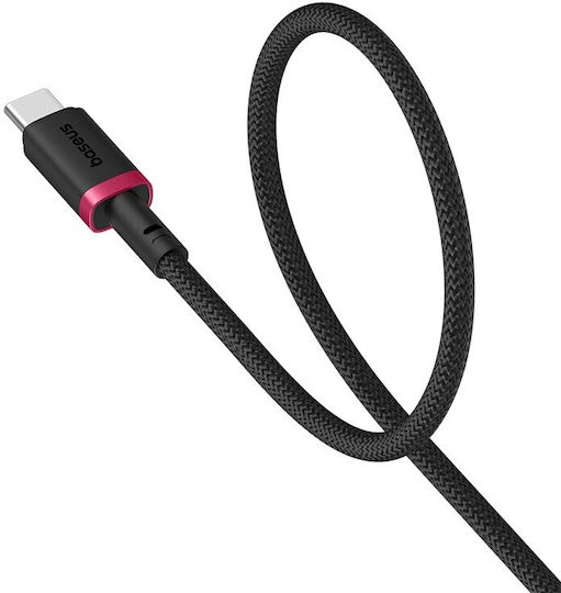 Baseus USB 2.0 Kabel USB Typ-C männlich - USB-A 60W PD Schwarz 2m P10377802U01-03