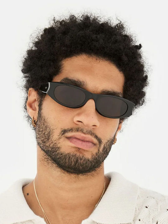 Retrosuperfuture Sunglasses Μαύρα with Acetate Frame & Black Lens