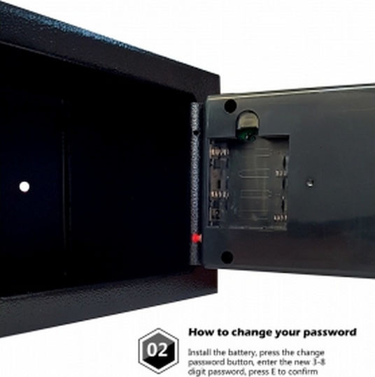 ACP Safe with Digital Lock L23xW17xH17cm 2051500