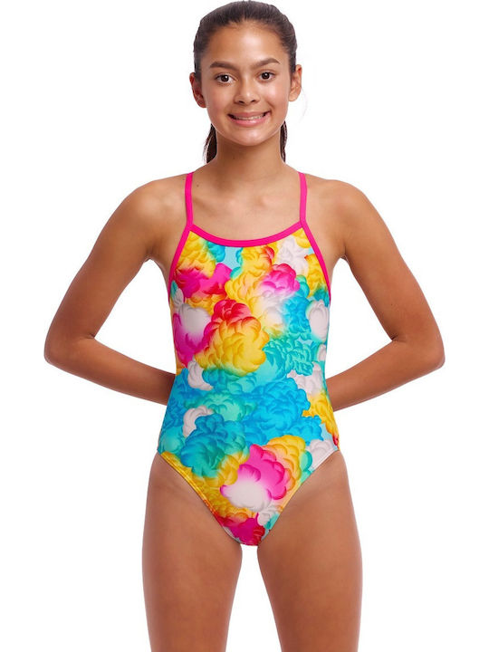 Funkita Single Strap Детски Бански Една част Multi
