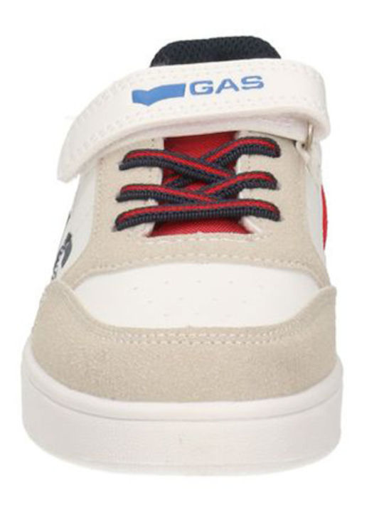 Παιδικά Sneakers με Σκρατς Λευκά