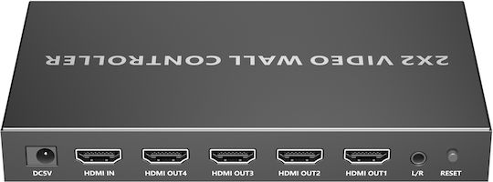 Lenkeng Hdmi Video Wall 1080p60hz 1x4 Lkv104vw