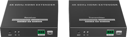 Lenkeng Extender HDMI Peste IP 4k60hz 120m 1g Lkv582