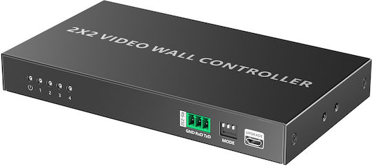 Lenkeng Hdmi Video Wall 1080p60hz 1x4 Lkv104vw