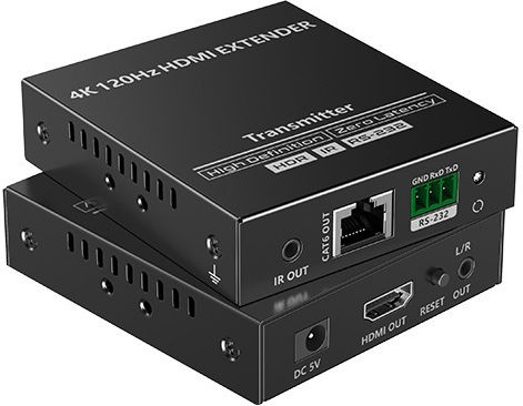 Lenkeng HDMI-Extender Über Ethernet 4K120Hz IR RS232 LKV610HH