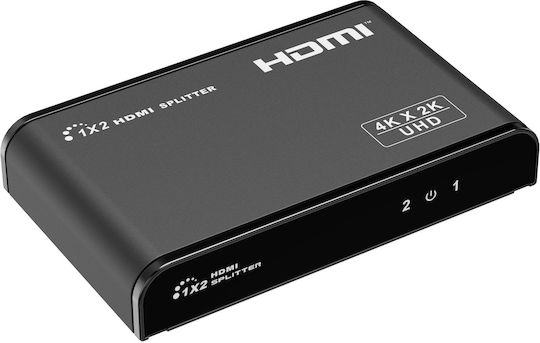 Lenkeng Hdmi Splitter 2.0 4k60hz Scaler 1x2 Lkv312hdr-v3.0