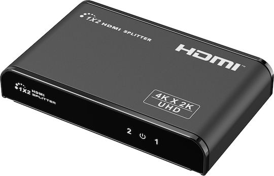 Lenkeng Hdmi Splitter 2.0 4k60hz Scaler 1x2 Lkv312hdr-v3.0