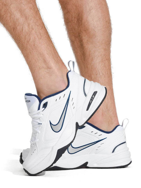 Air Monarch IV Sneakers White / Metallic Silver
