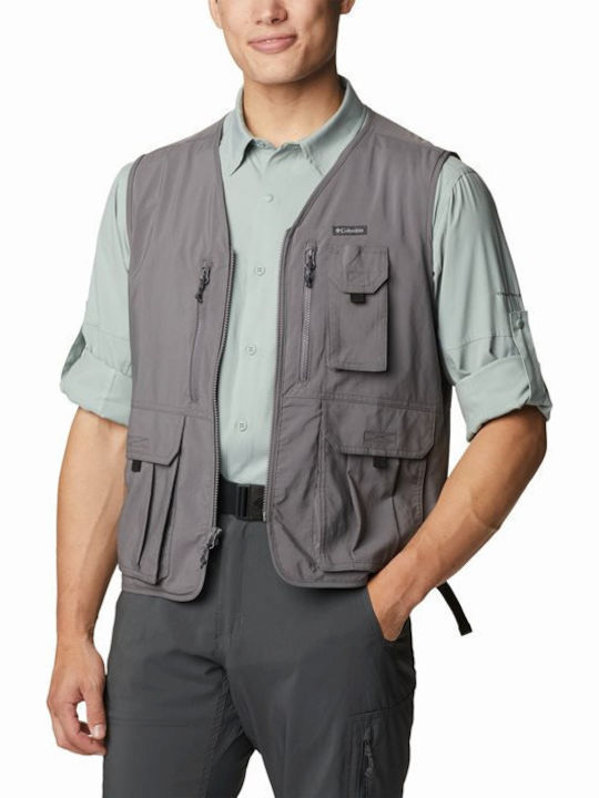 Silver Ridge Utility Sleeveless Jacket City Grey