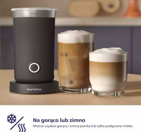 Philips Baristina Device for Hot & Cold Milk Froth with Non-stick Coating 120ml