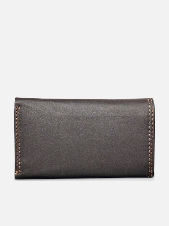 Lavor Leather Key Holder Unisex 1-7244 Brown