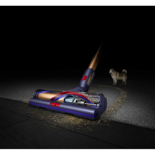 Dyson Gen5 Detect Absolute Επαναφορτιζόμενη Σκούπα 2 σε 1 Stick & Χειρός 36V Κίτρινη