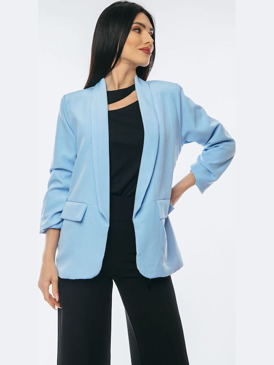 Dress Up Women's Blazer Sky Blue