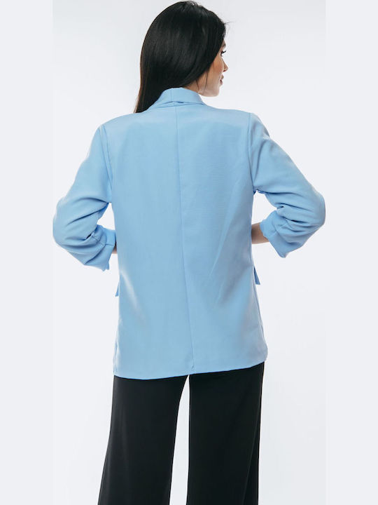 Dress Up Women's Blazer Sky Blue