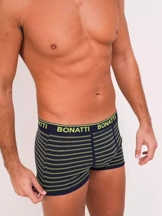 Men's Boxer Blue with Patterns