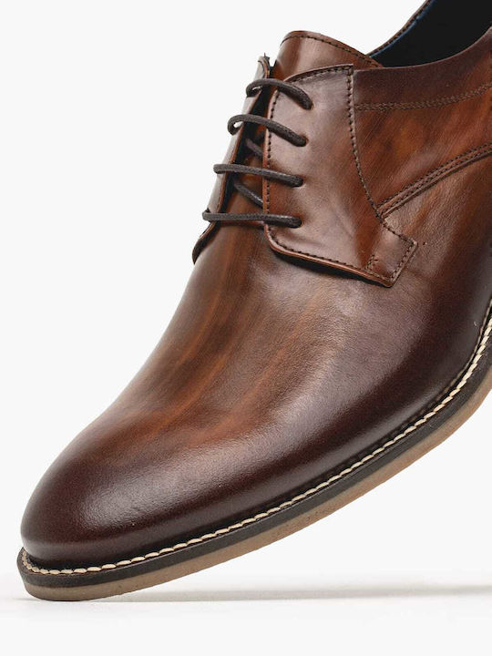 Men's Leather Casual Shoes Tabac Brown
