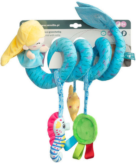 Sensillo Spirală Jucărie pentru Leagăn și Cărucior cu Teether pentru 0++ Luni