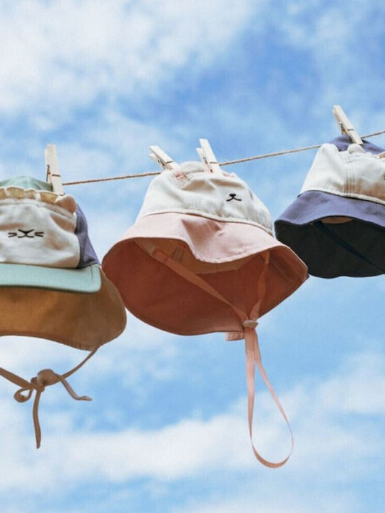 KiETLA Palarie Copii Bucket Tesatura Cu Protectie Solara Albastra