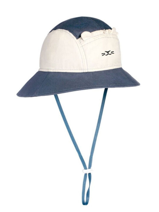 KiETLA Palarie Copii Bucket Tesatura Cu Protectie Solara Albastra