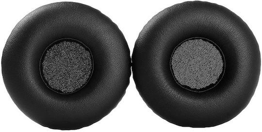 Set 2 Edman Ear Cushions Jabra Evolve 75 75+ 75uc 75ms 75se Black