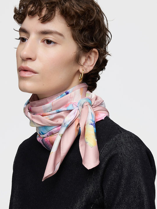 Tous Damen Schal Rosa