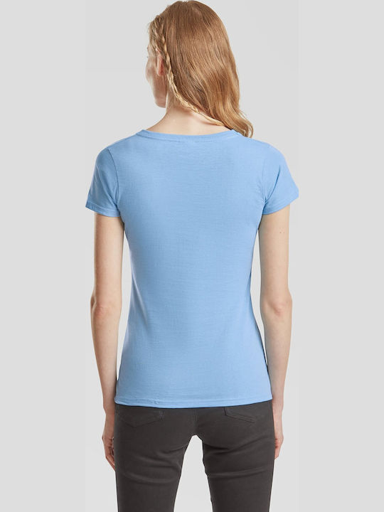 Fruit of the Loom Valueweight Werbe-T-Shirt Sky Blue