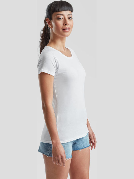 Fruit of the Loom Valueweight Unisex Short Sleeve Promotional T-Shirt White