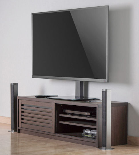 Superior Table Top Tv Stand 60x40 40kg Glass Supstv020
