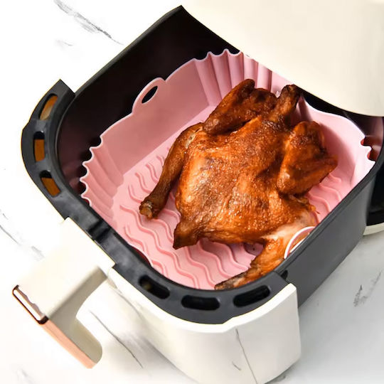 Silicone Mold 20x20x5 cm Air Fryer Red Keskor 65069-001