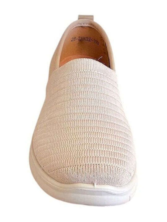Γυναικεία Slip-On Μπεζ