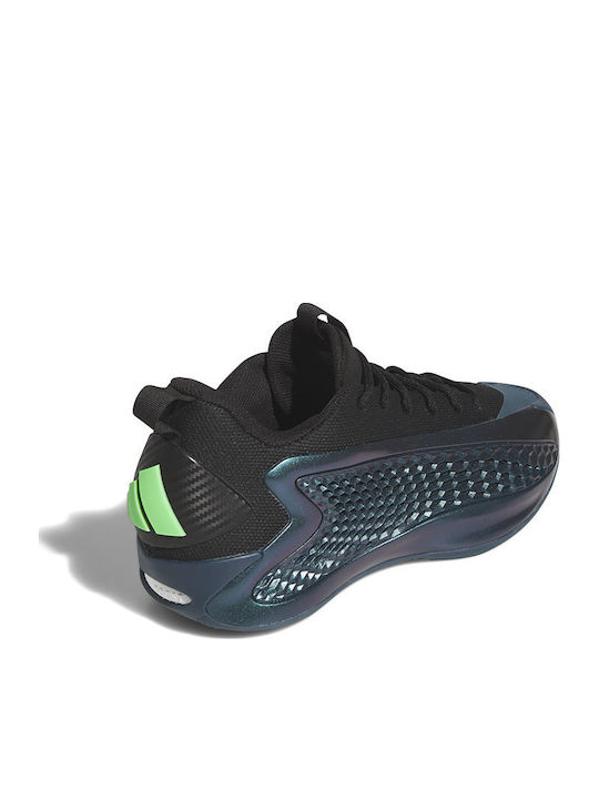 Anthony Edwards 1 Low Pantofi De Baschet Cu Talpă Joasă Arctic Night / Core Black / Screaming Green