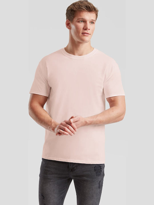 Fruit of the Loom Unisex Short Sleeve Promotional T-Shirt Powder Rose