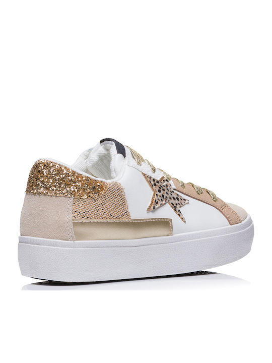 Γυναικεία Sneakers Μπεζ