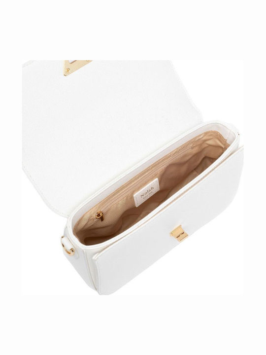 Fiona Leather Women's Bag Crossbody White